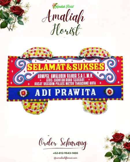 Papan Bunga Ucapan Selamat Kapau Alam Pauh Duo